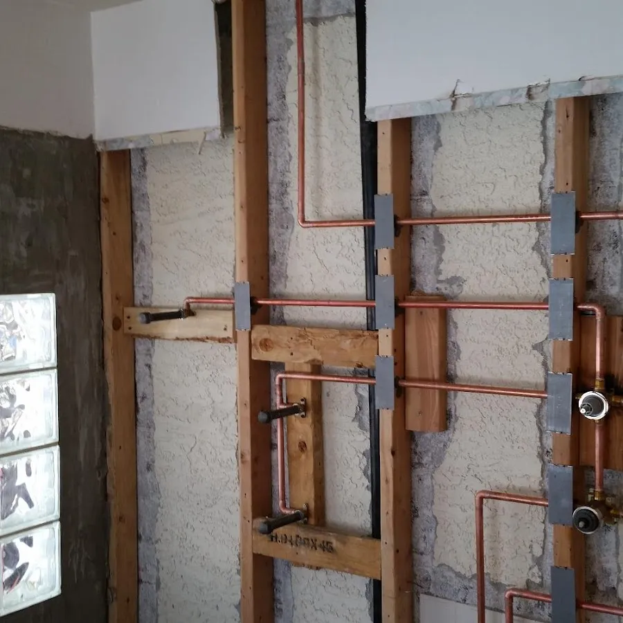 Copper pipe installation for Burst Pipe Repair in Neptune